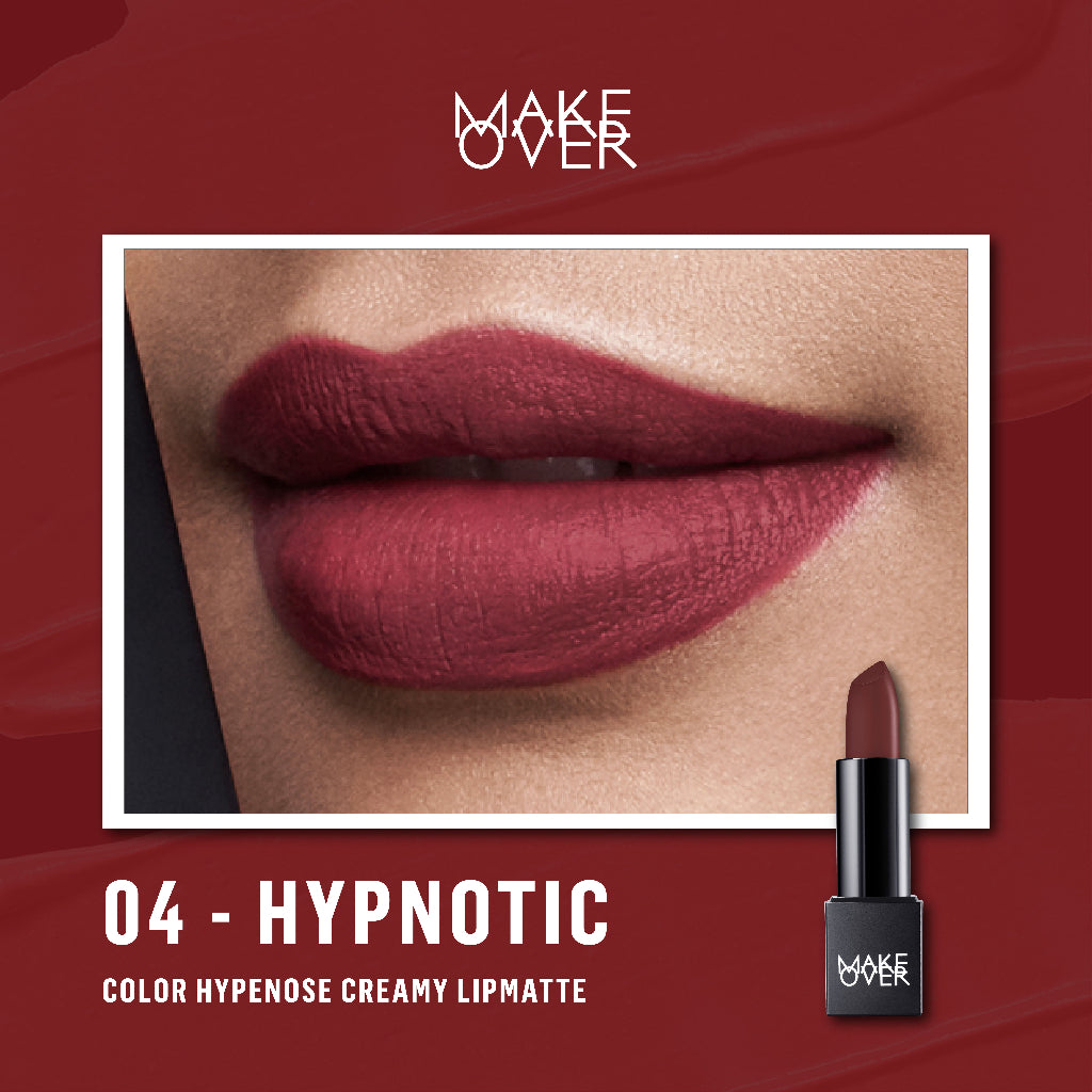 [SPECIAL MASTERSHADE] MAKE OVER Color Hypnose Creamy Lipmatte 4.3 g - Lipstick