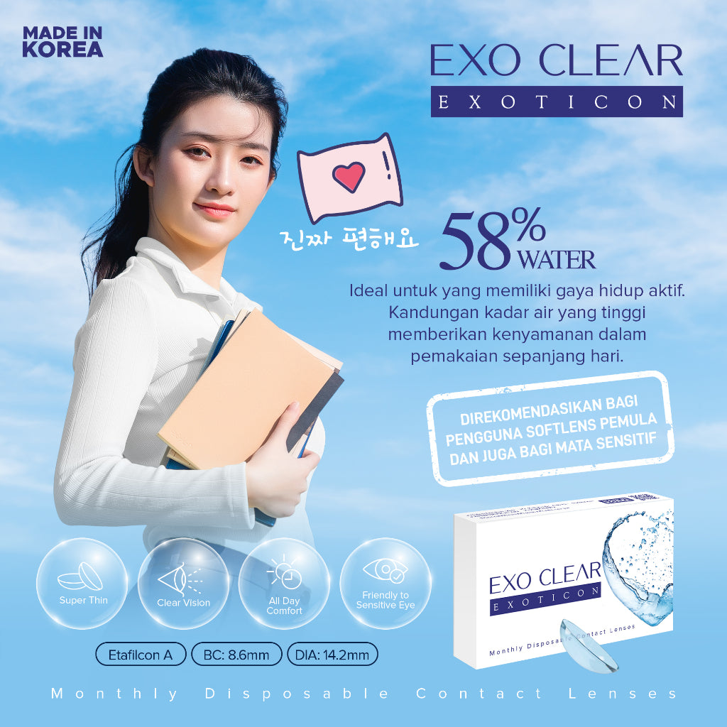Exoticon Softlens - Exo Clear