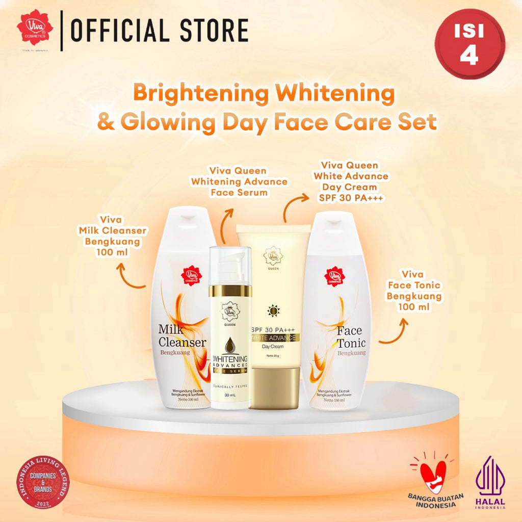 [PROMO] Paket Brightening Whitening & Glowing Day Care Set