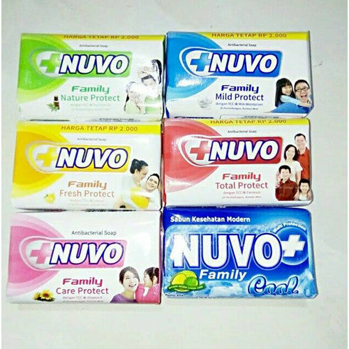 ANEKA SABUN MANDI NUVO BARSOAP FAMILY 80GR