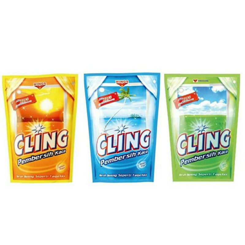 Aneka Cling Glass Cleaner Refil 425ml