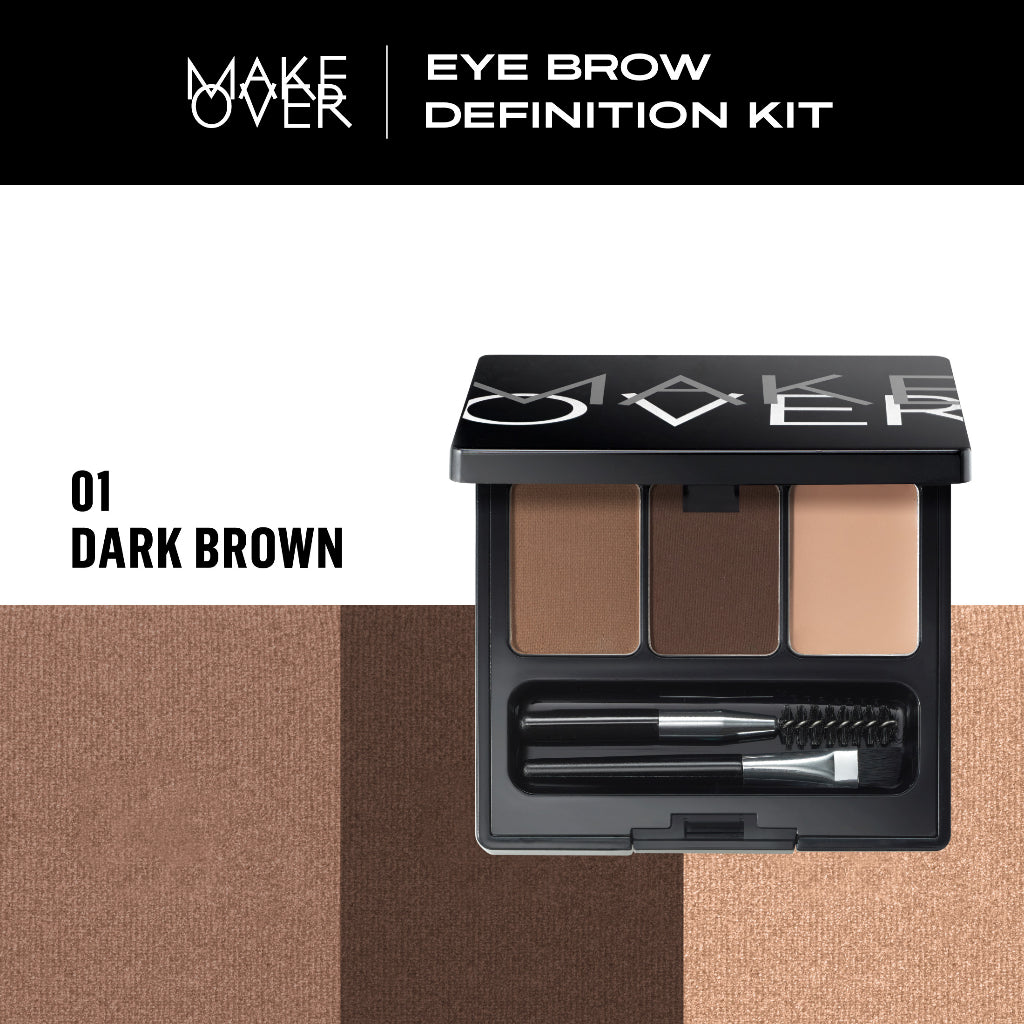 MAKE OVER Eye Brow Definition Kit 6.9 g - Eye Brow Palette