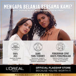 L'OREAL PARIS POWER PLUMP DUO - Hyaluronic Acid Serum Wajah Triple Roller Eye Serum Skincare Loreal
