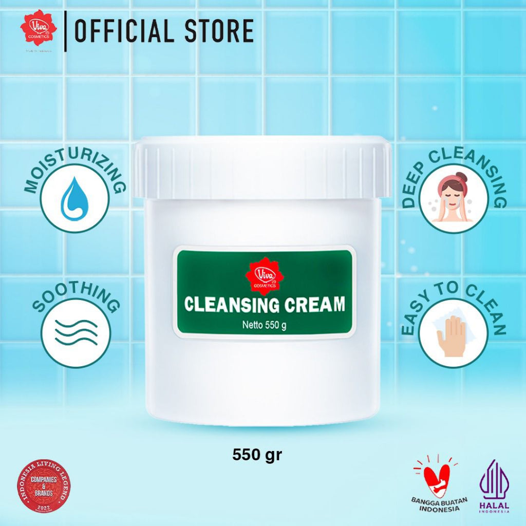 Viva Cleansing Cream (DEEP CLEANSING) - 30 gr, 200 gr, 550 gr