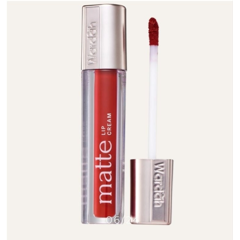Wardah Exclusive Matte Lip Cream | Lipstik Matte Tahan Lama & Lembut di Bibir | Lip Cream Wardah 4g