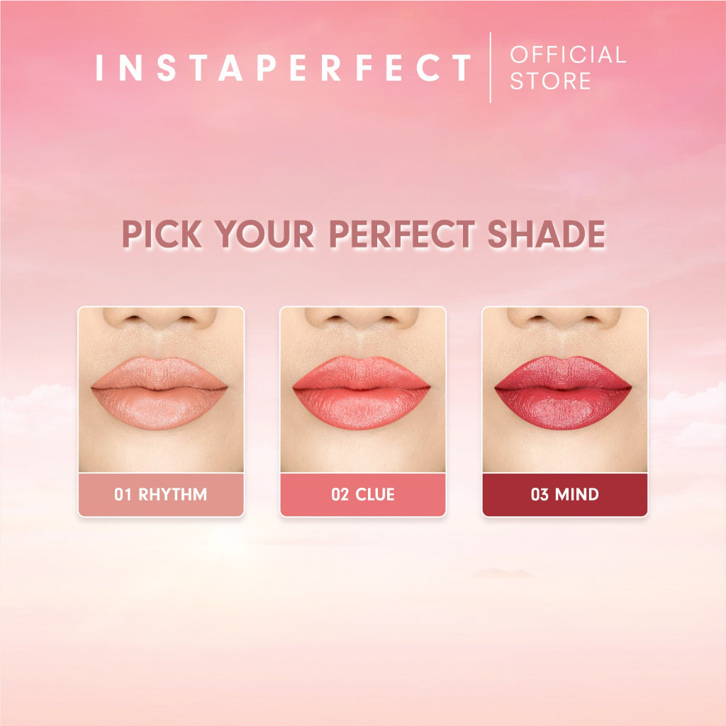 Instaperfect GLOSS CHIC Lip Crayon 2.7 g - Lipstick Gloss (Natural Glossy & Menjaga Kelembaban Bibir)