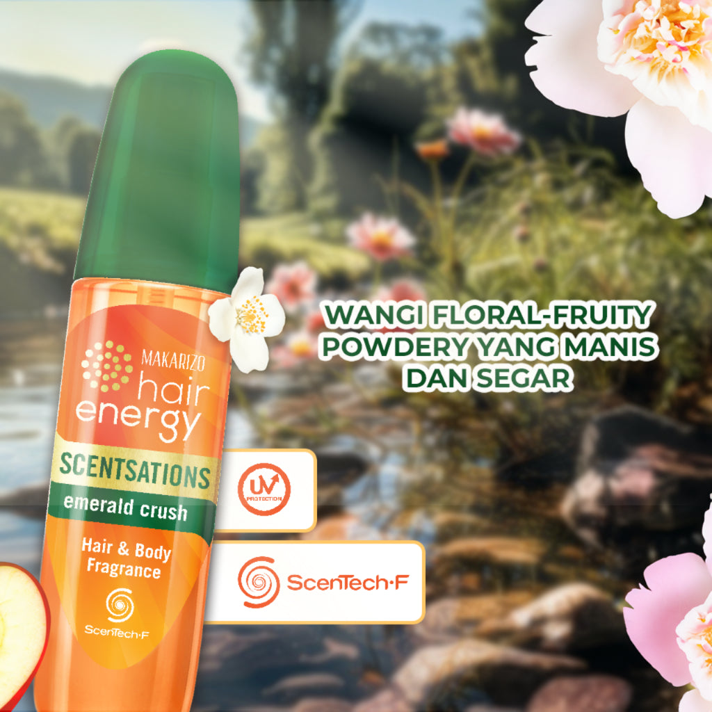 Makarizo Hair Energy Scentsations Hair Fragrance Emerald Crush 100 mL