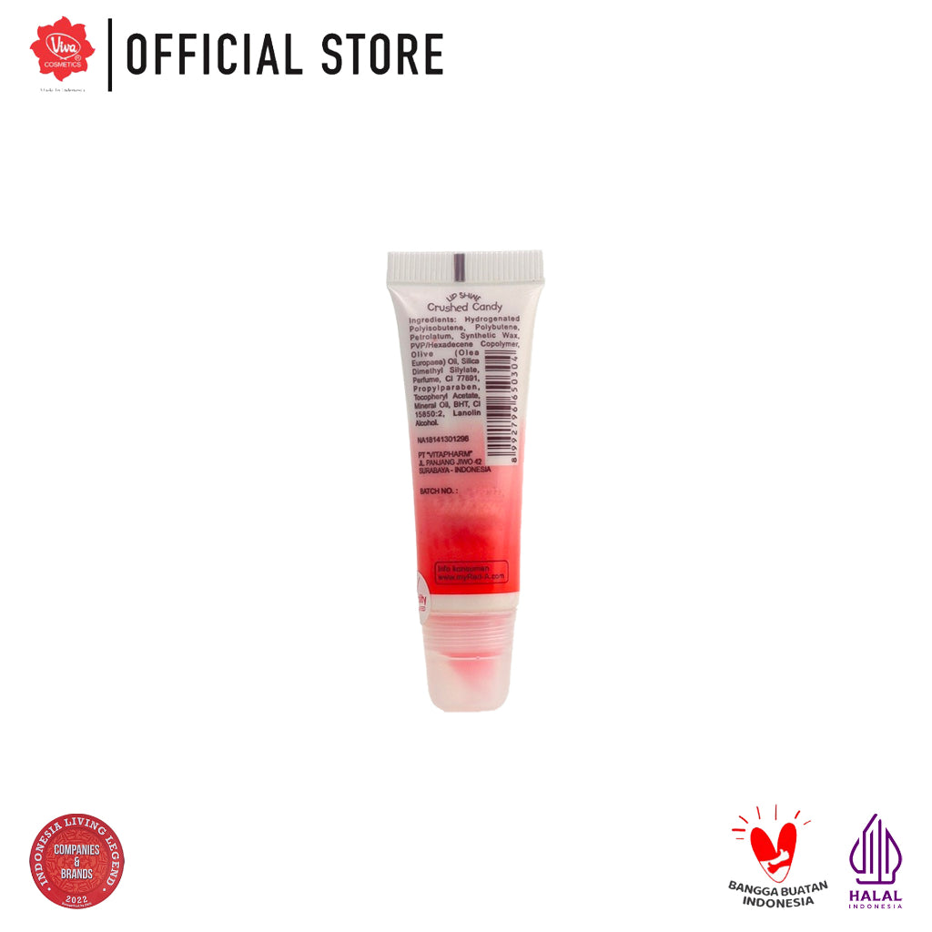 Red-A Lip Shine (Moisturize & Glowing - tersedia 4 varian)