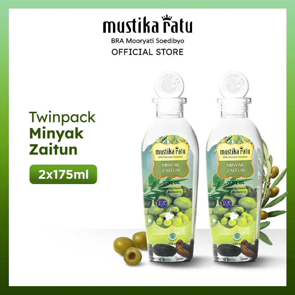Mustika Ratu Twinpack Minyak Zaitun 175ml BEST SELLER
