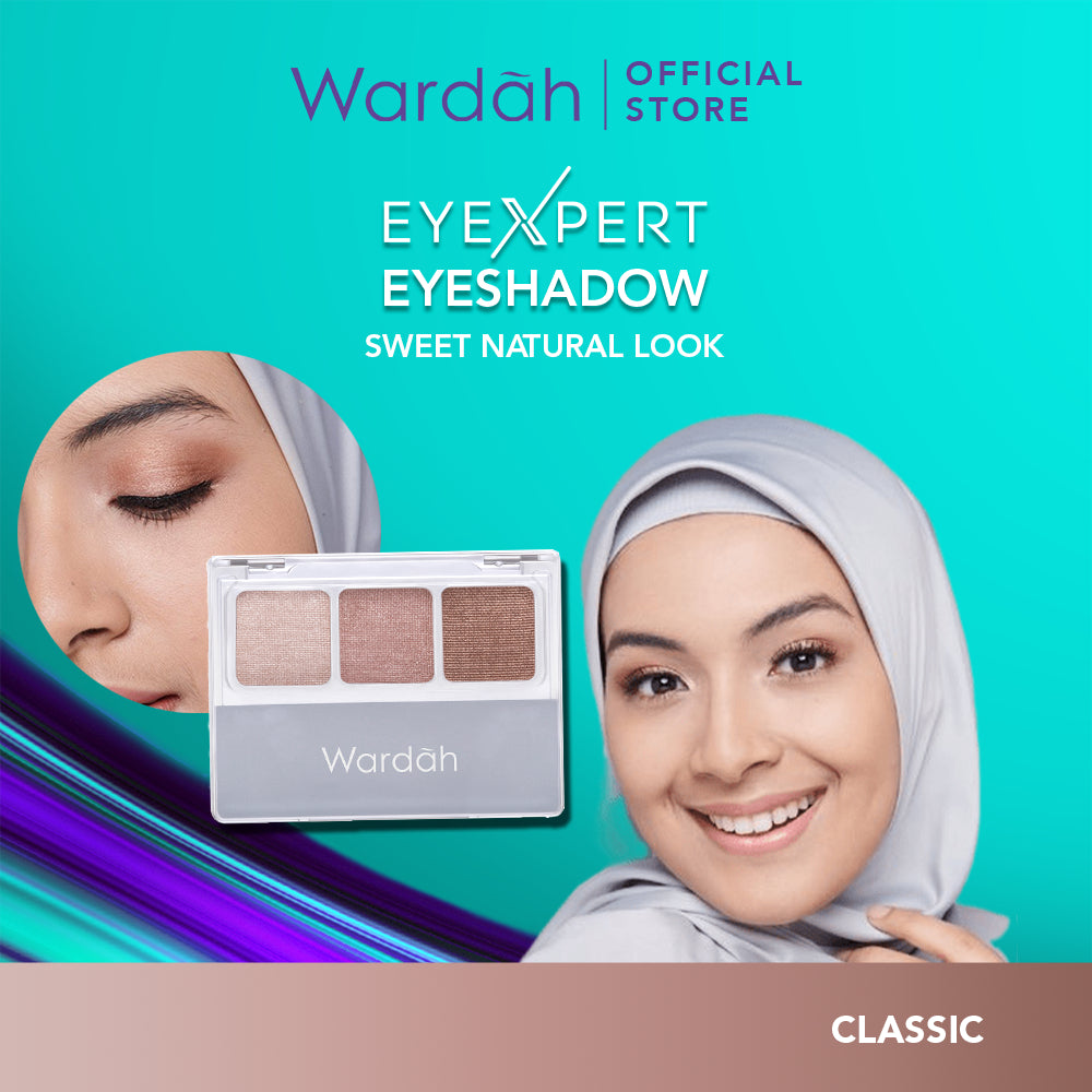WARDAH EyeXpert Eyeshadow - 3 Warna Intense Yang Tahan Lama - Makeup