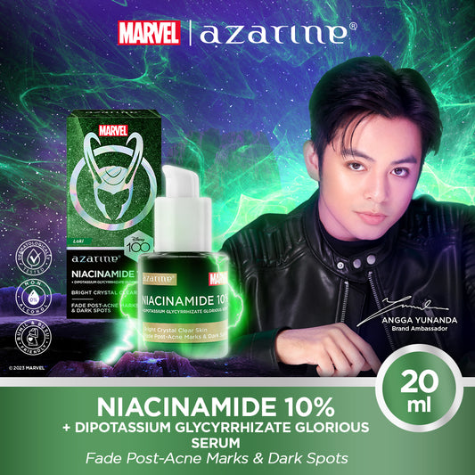 [Azarine x Marvel] Niacinamide 10% + Dipotassium Glycyrrhizate Glorious Serum 20ml