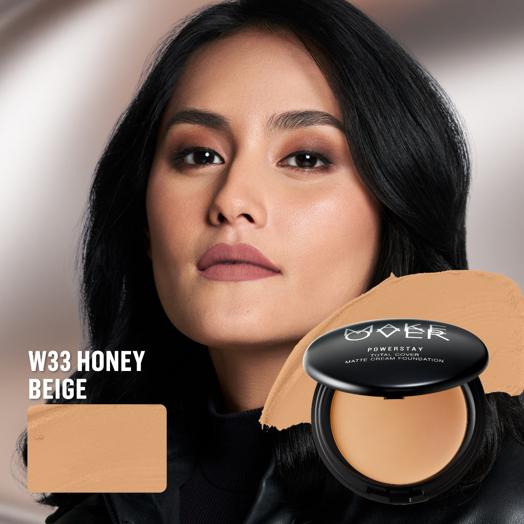 MAKE OVER Powerstay Total Cover Matte Cream Foundation 12 g - Cream Foundation