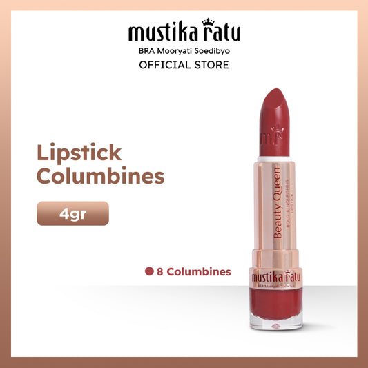 Beauty Queen Lipstick shade 08 Cheers Columbines Mustika Ratu