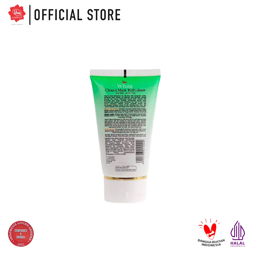 Viva White Clean & Mask for Oily - Acne Skin