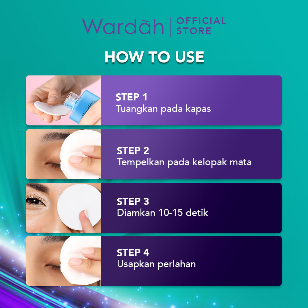 WARDAH EyeXpert Eye & Lip Makeup Remover - Pembersih MakeUp Waterproof - Makeup