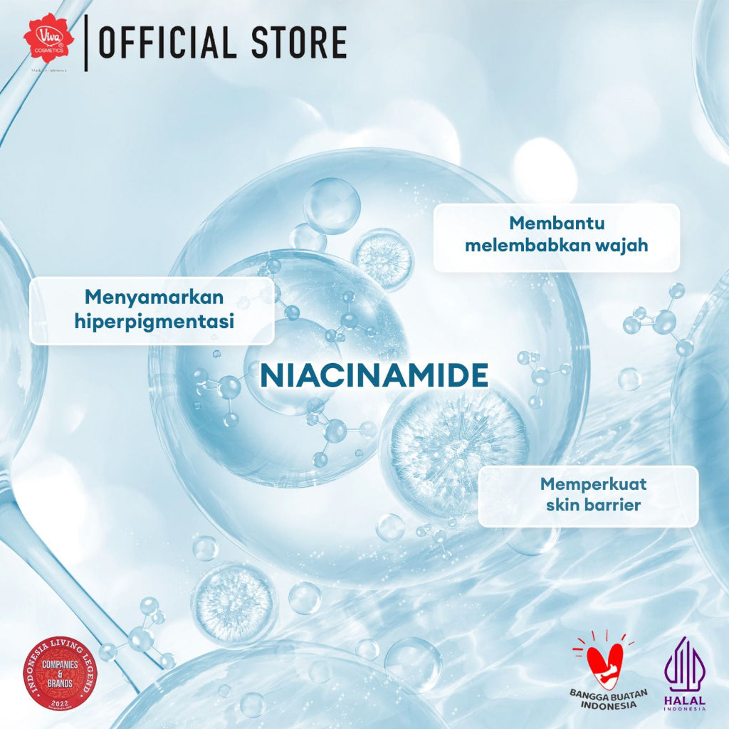 [Super Pack !!!] Viva Queen VIT C ACTIVE Whitening Advanced Face Serum with NIACINAMIDE & Vit B3- 30 ml (BRIGHTENING, WHITENING & GLOWING)- (isi 2 pcs)