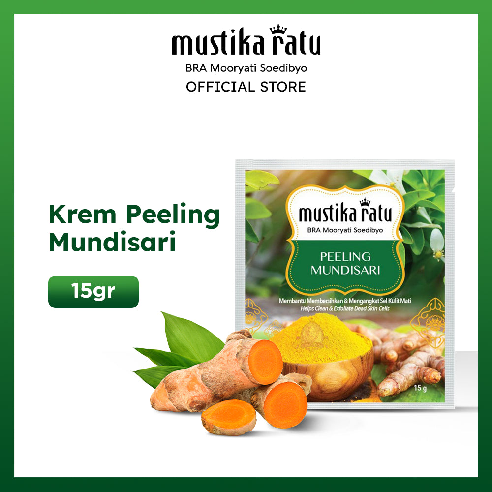 Mustika Ratu Peeling Mundisari 15gr