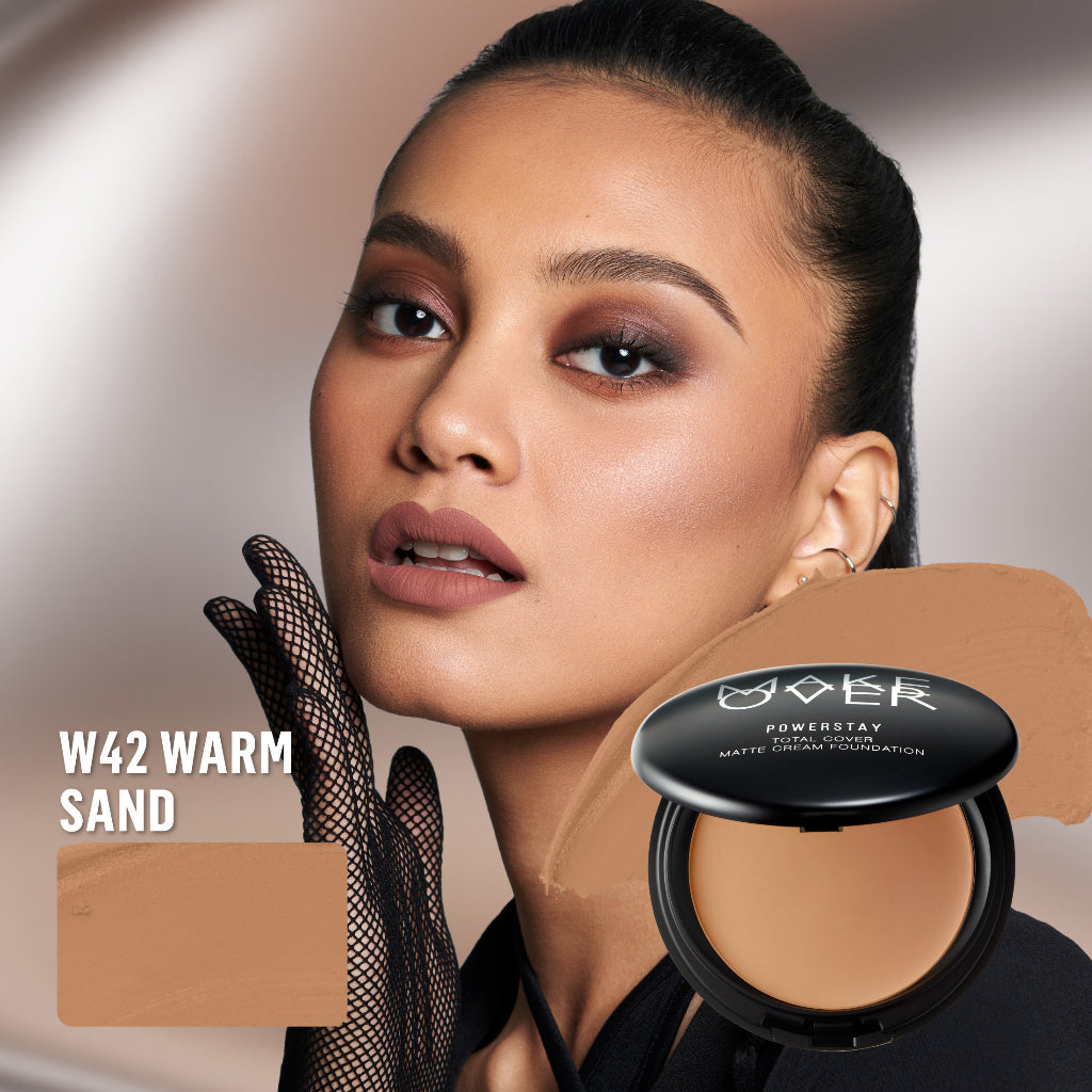 MAKE OVER Powerstay Total Cover Matte Cream Foundation 12 g - Cream Foundation