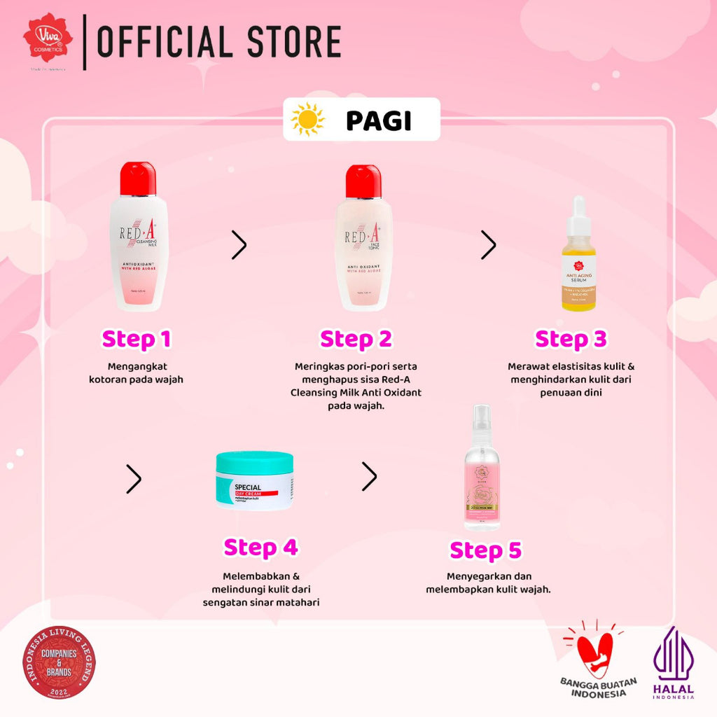 [PROMO] Paket Youthful Bright Glow Face Care Set