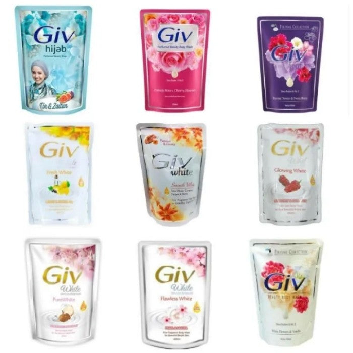 Aneka Giv Body Wash 400 Ml Hijab & Sakura