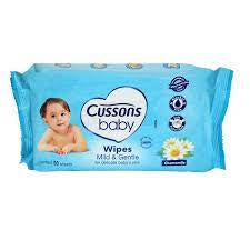 TISSUE BASAH TISU BASAH CUSSONS BABY 50'S