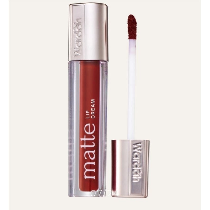 Wardah Exclusive Matte Lip Cream | Lipstik Matte Tahan Lama & Lembut di Bibir | Lip Cream Wardah 4g