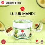 Viva Lulur Mandi VIT C Brightening & Moisturizing (Body Scrub) Avocado with VIT A & B, Licorice Extract, Essential Fatty Acid & Moisturizer - 225gr
