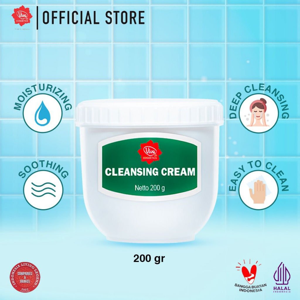 Viva Cleansing Cream (DEEP CLEANSING) - 30 gr, 200 gr, 550 gr