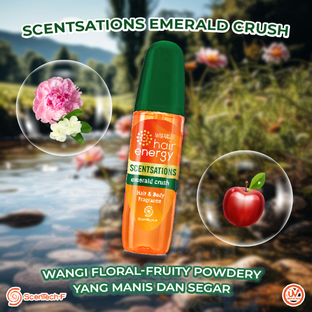 Makarizo Hair Energy Scentsations Hair Fragrance Emerald Crush 100 mL