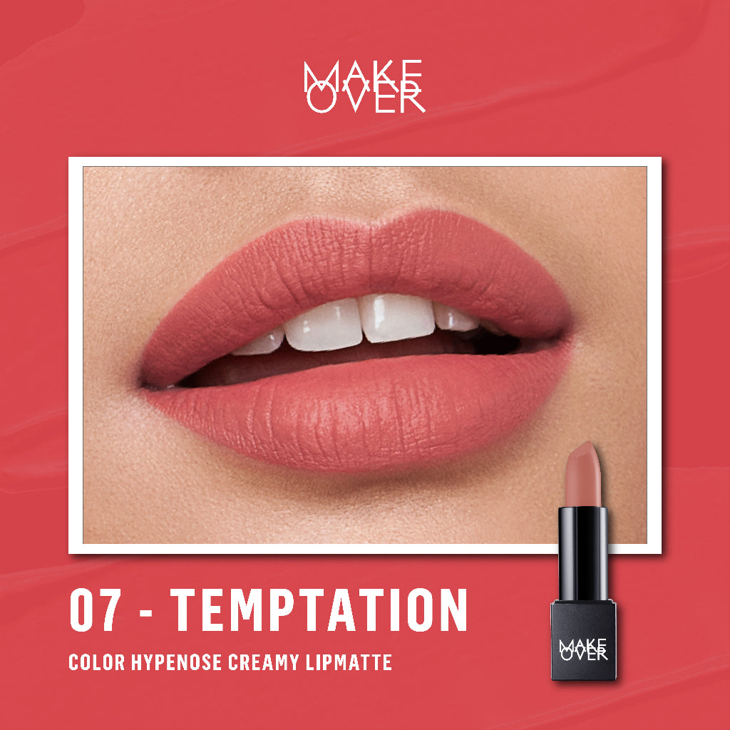[SPECIAL MASTERSHADE] MAKE OVER Color Hypnose Creamy Lipmatte 4.3 g - Lipstick