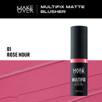 MAKE OVER Multifix Matte Blusher 9 g - Blush On Stick