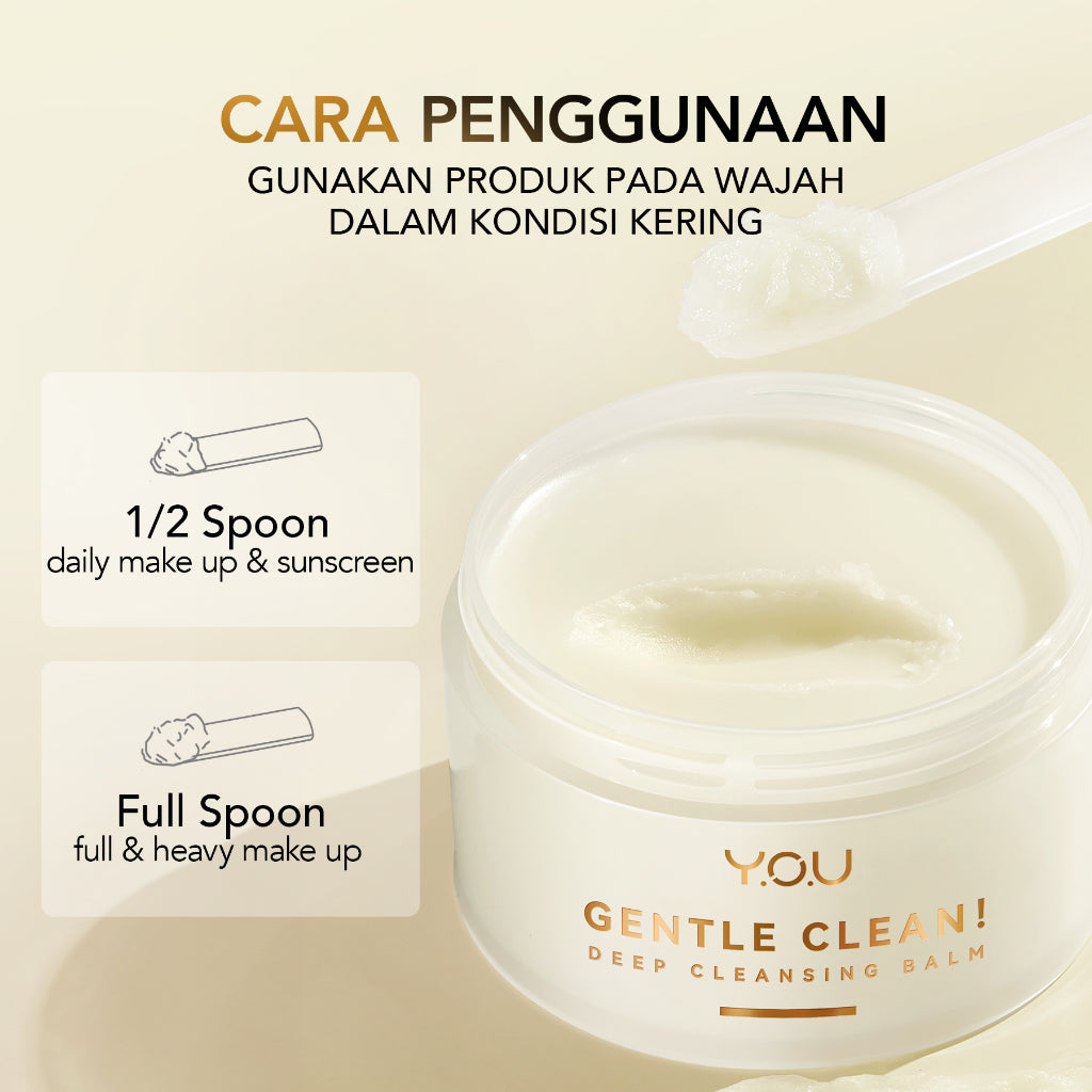 YOU Gentle Clean! Deep Cleansing Balm-Cocomelt Pembersih Muka Make Up Remover All Skin Type Face Cleanser