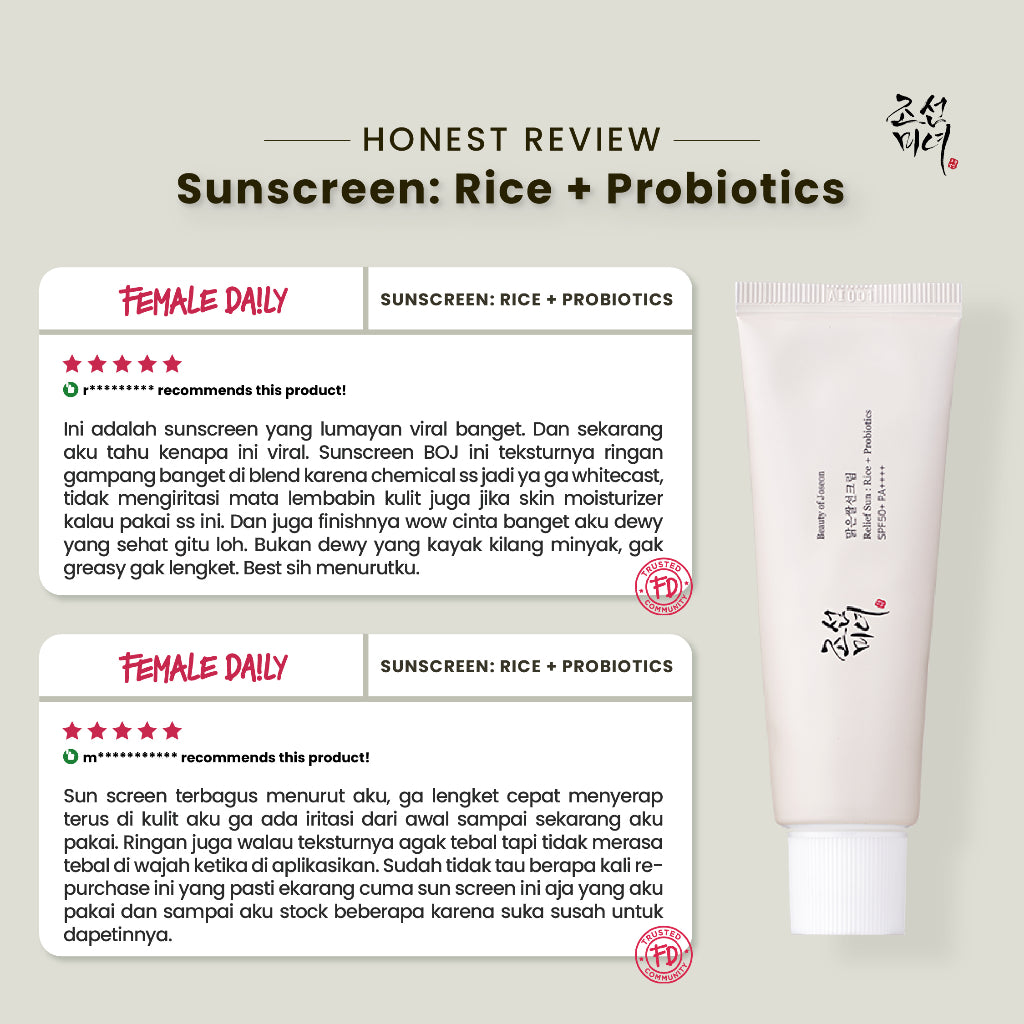 Beauty of Joseon Suncare Set 1 [Sunscreen 2pcs]