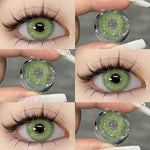 Eyeshare Ocean Darkgray Softlens 1Pasang 14.2mm Big Eyes Softlen Lensa Kontak Warna soflens