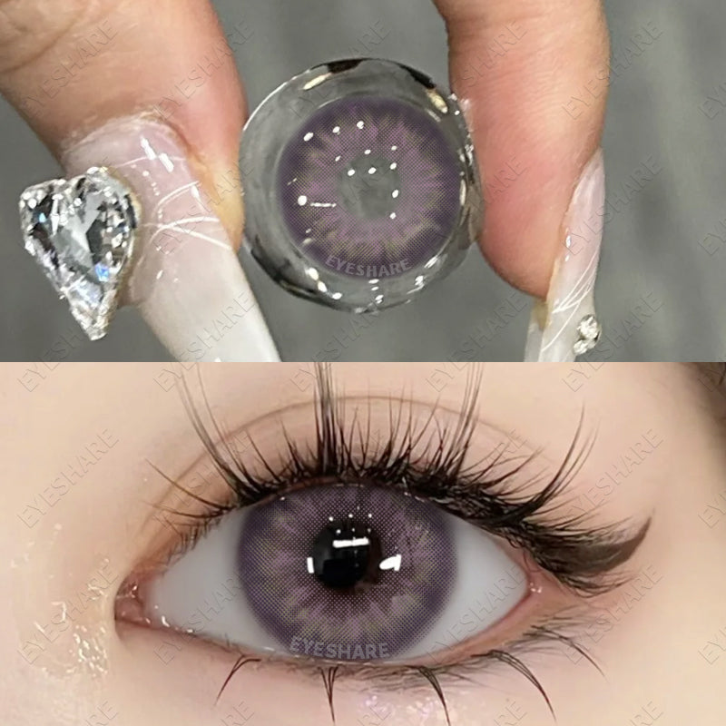 Eyeshare Softlens Miki Gray 1 Pasang 14.0mm