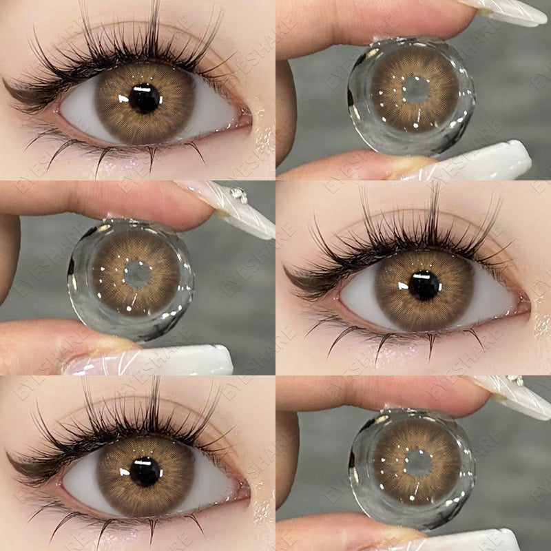 Eyeshare Softlens Miki Gray 1 Pasang 14.0mm