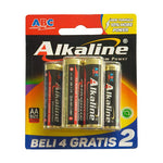 ANEKA BATERAI ALAKALINE ABC BATTERY ALKALINE  LR-20-2B   ABC BATTERY ALKALINE 9VOLT 6LR61   ABC BATTERY ALKALINE LR03 4B+2   ABC BATTERY ALKALINE LR03-2B+1B   ABC BATTERY ALKALINE LR06 4B+2   ABC BATTERY ALKALINE LR06-2B+1B   ABC BATTERY SPW 9 VOLT   ABC