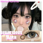 Eyeshare Softlens Bubble Gray Softlens 14.5mm Big Eyes