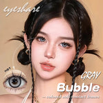 Eyeshare Softlens Bubble Gray Softlens 14.5mm Big Eyes