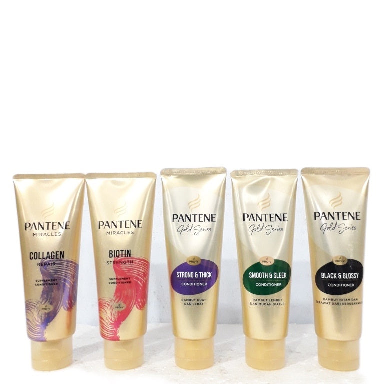 ANEKA CONDITIONAL PANTENE ANTI LEPEK / BIOTIN STRENGTH / COLLAGEN REPAIR / DAILY MOIST / HAIR FALL / SMOOTH SILKY SLEEK / STRONG THICK / TOTAL CARE