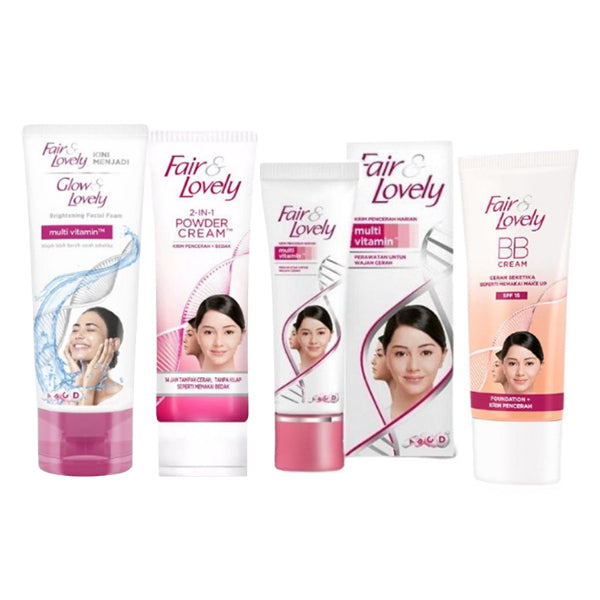 ANEKA PRODUK SABUN CUCI MUKA FAIR & LOVELY GLOW LOVELY FACIAL FOAM C GLOW SERUM VITAGLOW POWDER CREAM MULTIVITAMIN CREAM 100 50 20 25 100 40 50