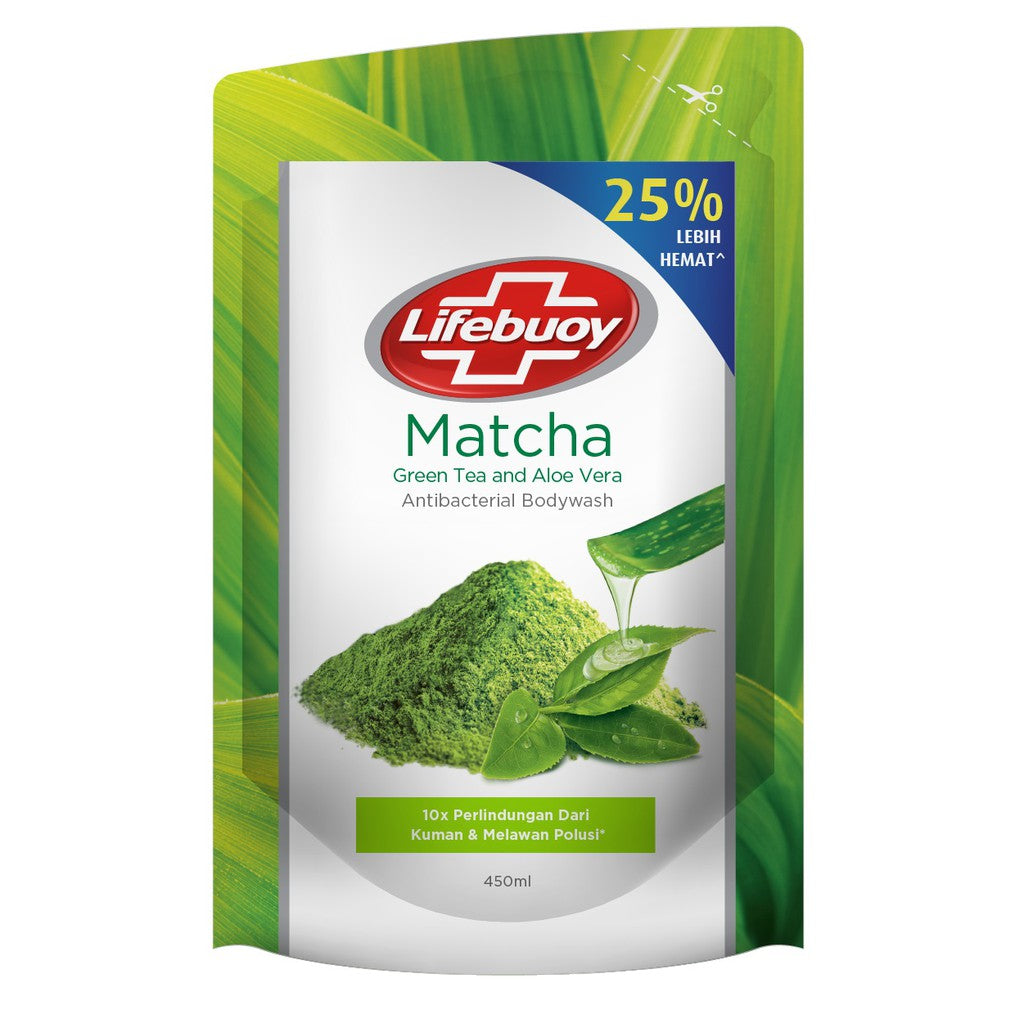 ANEKA BODY WASH LIFEBUOY BODY WASH SABUN MANDI 450 ML DAN 400 ML FRESH COCONUT LEMON FRESH BLUE COOL FRESH  LEMON FRESH MATCHA GREEN TEA RED TOTAL TOTAL 10 WHITE MILD CARE 400 450 ML