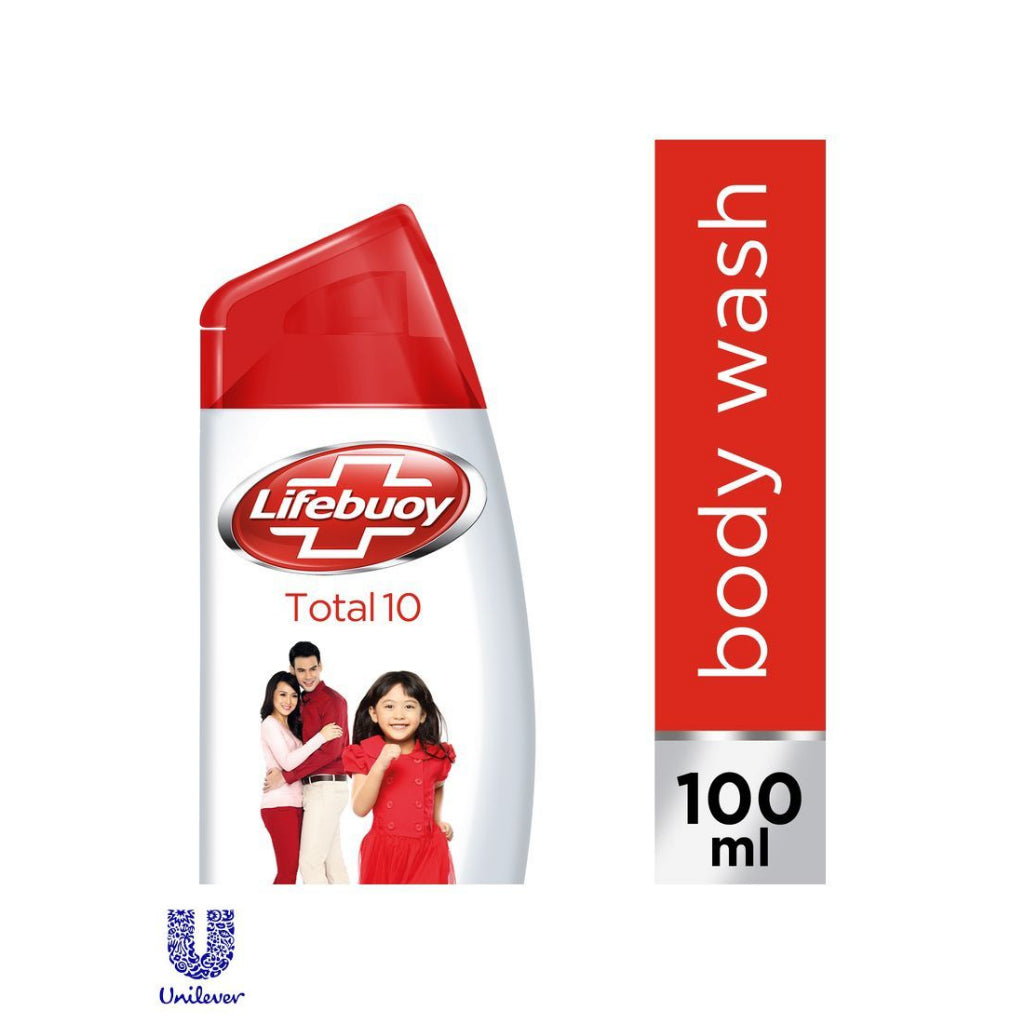 LIFEBUOY SABUN MANDI BODY WASH SABUN MANDI 100 ML BLUE LEMON FRESH RED WHITE MILDCARE 100 ML