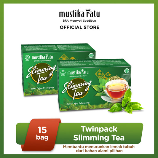 Mustika Ratu Twinpack Slimming Tea Isi 15 Bags