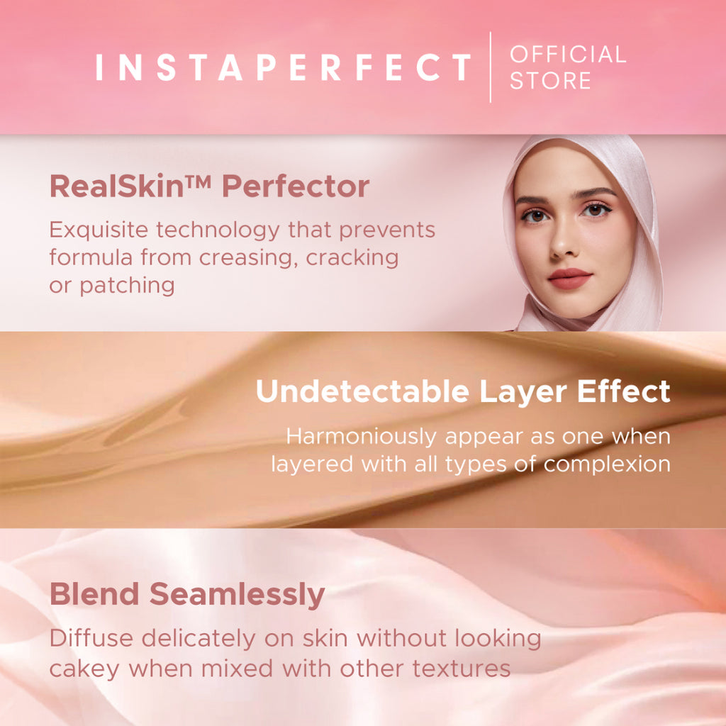 Instaperfect Skinveil Cover Concealer (Undetectable Layer Effect, Seamless Blend, Radiant & Define)