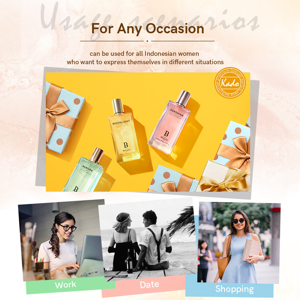 PREMIERE BEAUTE [Perfume 6Pcs]  Perfume Fashion Neon 15ml EDP Wanita Pria Tahan Lama 24 jam farfum
