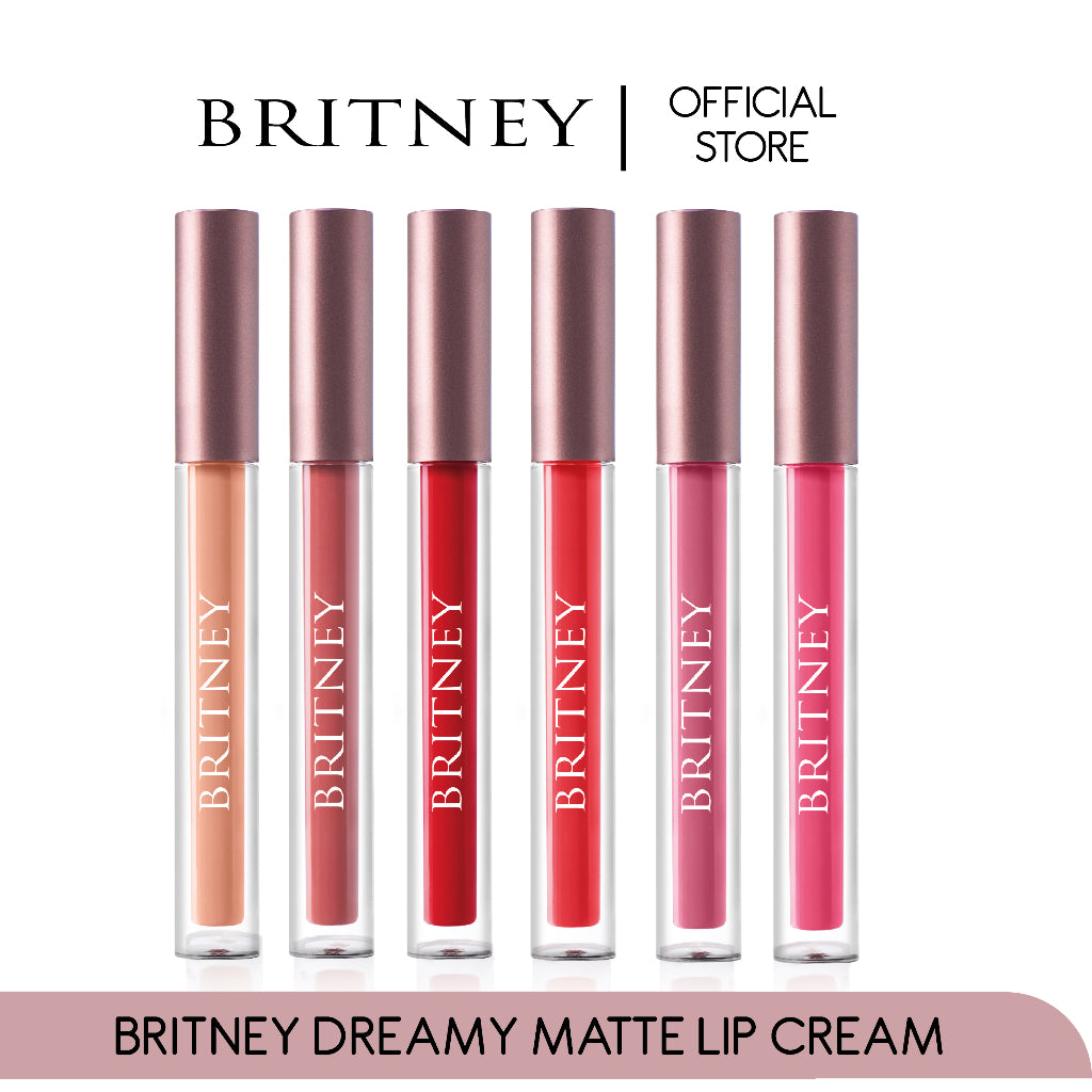 [DAPAT 5] Purbasari Britney Dreamy Matte Lip Cream
