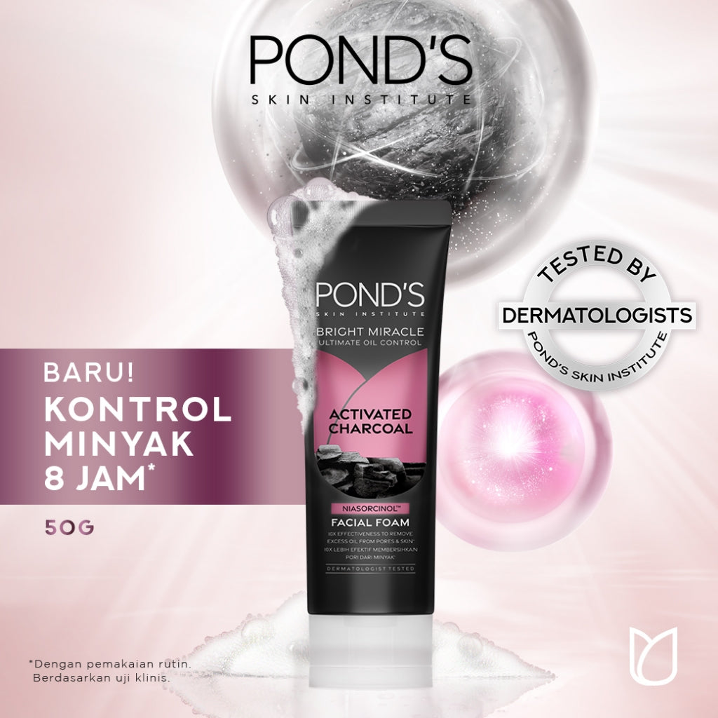 Pond's Bright Miracle Ultimate Oil Control Facial Foam 50G