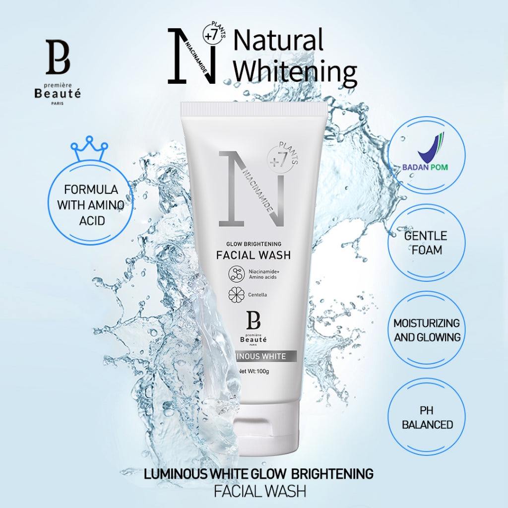 PREMIERE BEAUTE [BUY 6 GET 7] [New Year Gift] Whitening Skincare 6pcs Set [BPOM] Skincare Series Luminous White Glow Whitening