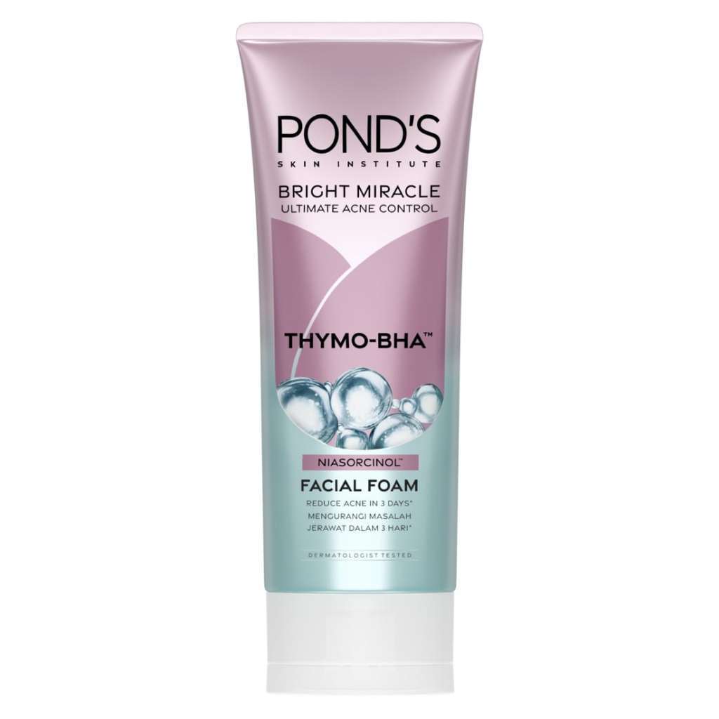 Pond's Bright Miracle Ultimate Acne Control Facial Foam 100G x2
